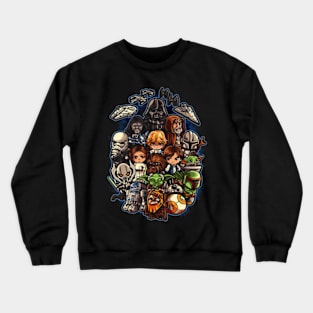 May The Cartoons Be with You Crewneck Sweatshirt